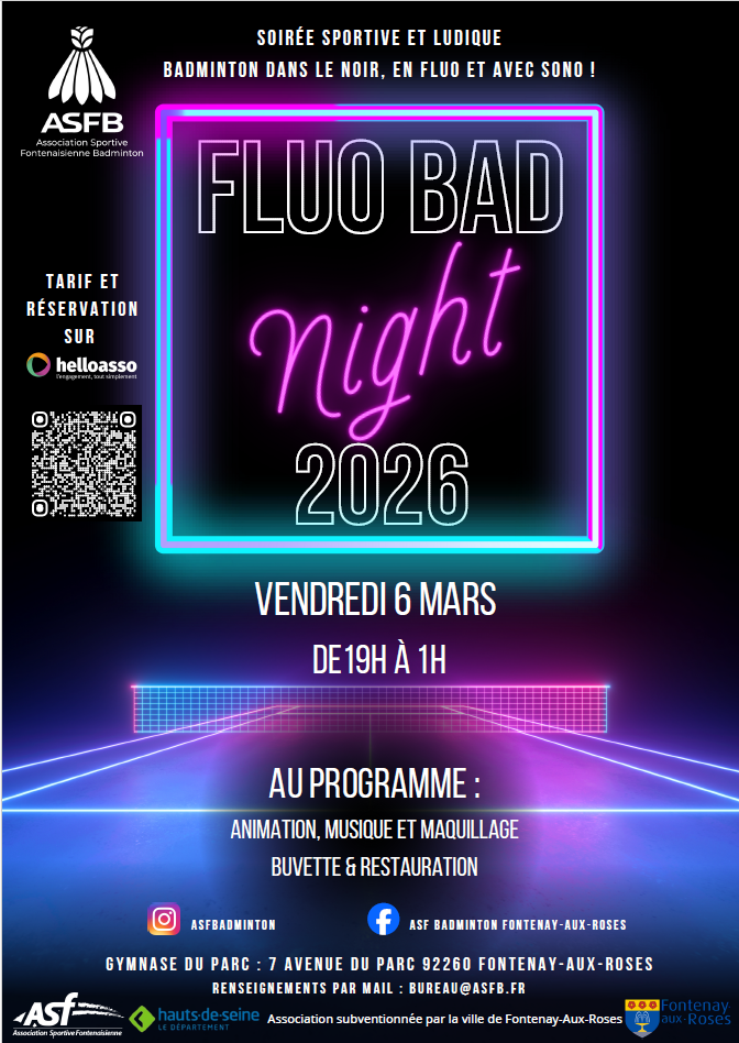 FLUO BAD night 06 mars 2026